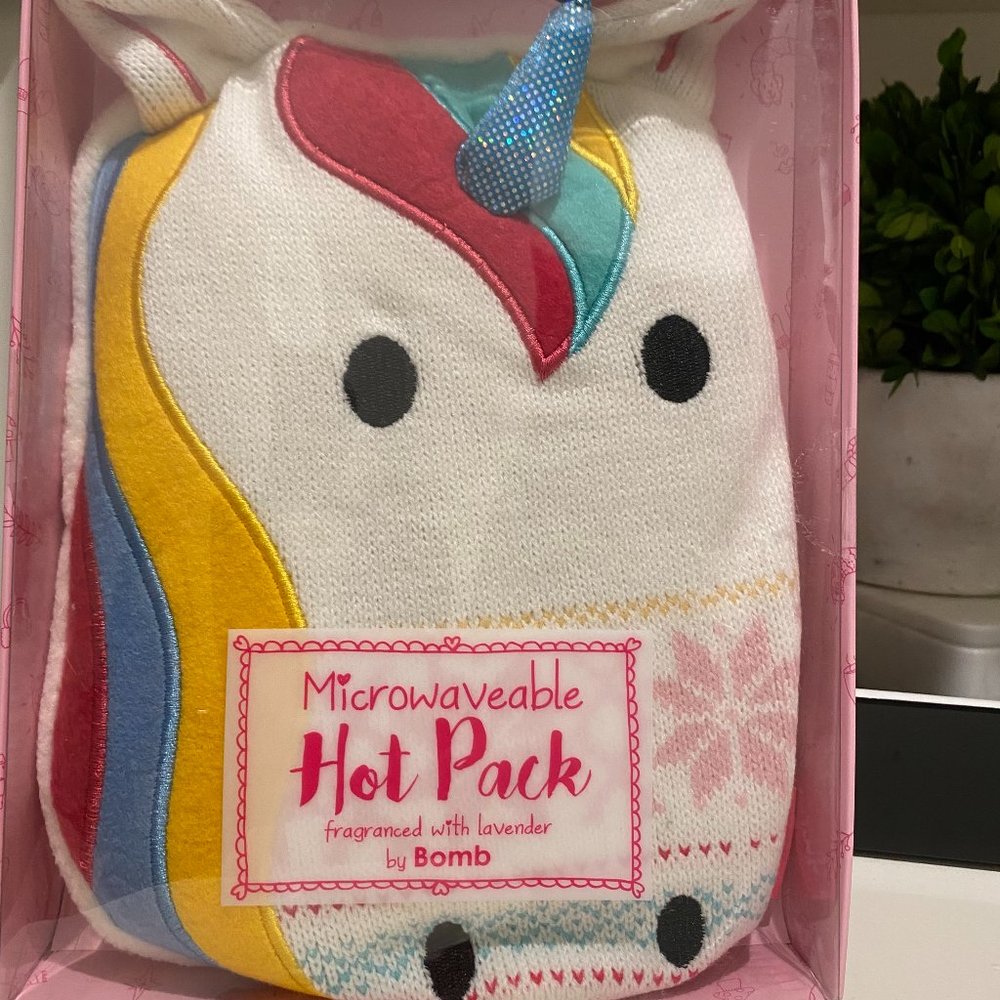 Kids Unicorn Microwavable Hot pack with Lavender Scent